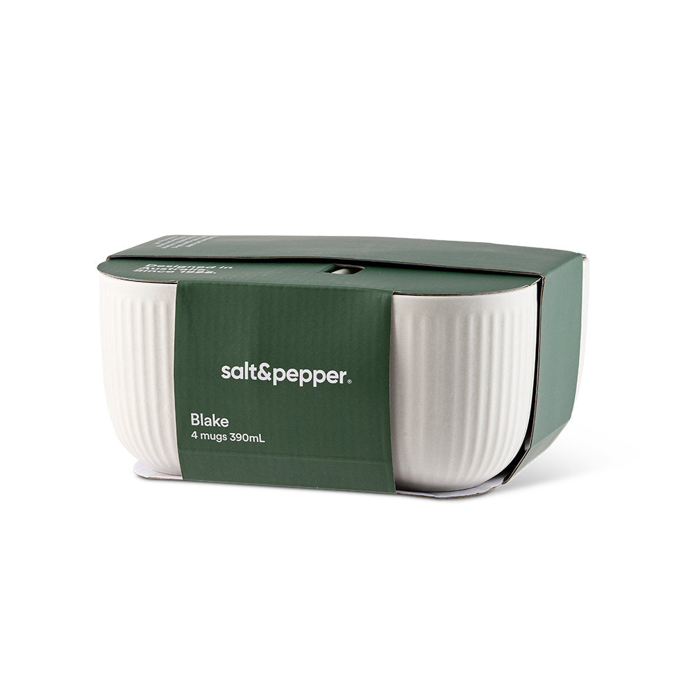 Salt & Pepper Blake Mug 390ml Set of 4