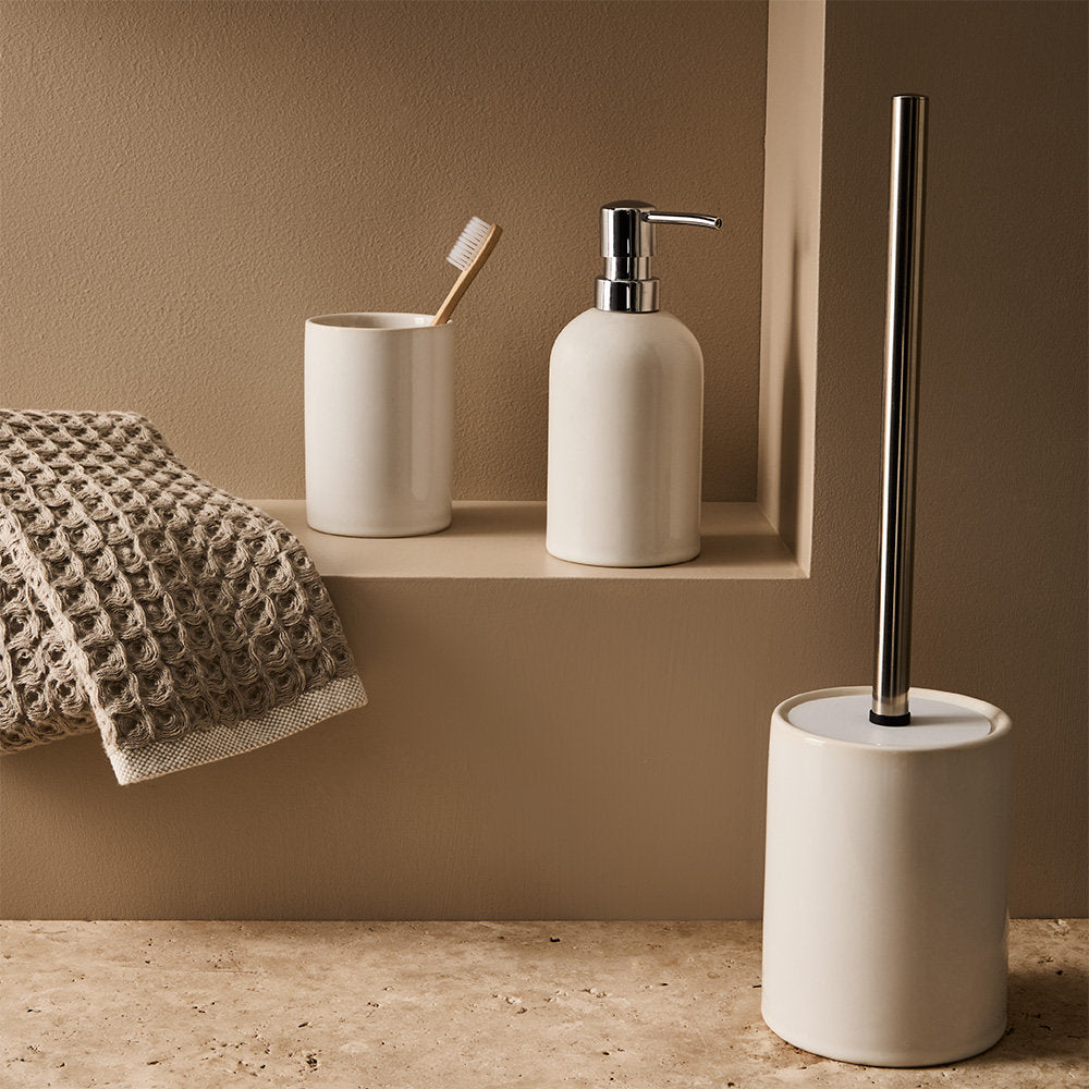 Salt & Pepper Tide Toilet Brush Holder