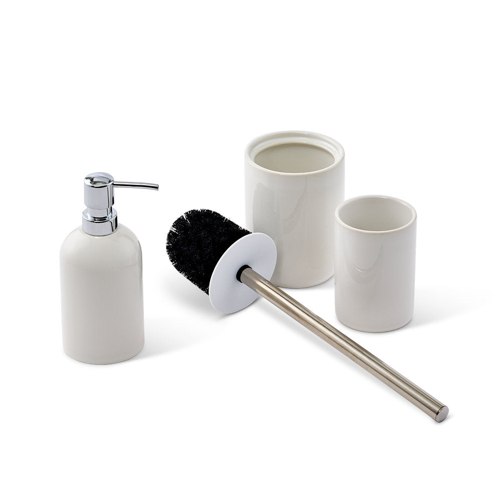 Salt & Pepper Tide 3 Piece Bathroom Set