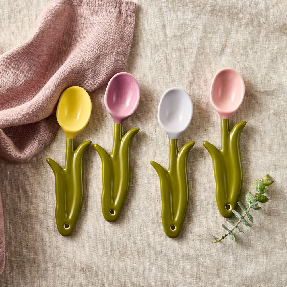 Alex Liddy Maisie Set of 4 Tulip Spoons