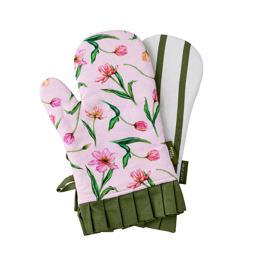 Alex Liddy Maisie Set Of 2 Oven Gloves