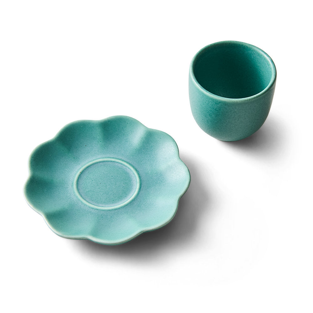 Salt & Pepper Leif Espresso Cup & Saucer Set of 2 110ml