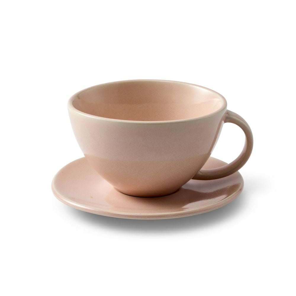 Salt & Pepper Riley Teacup & Saucer 360mL