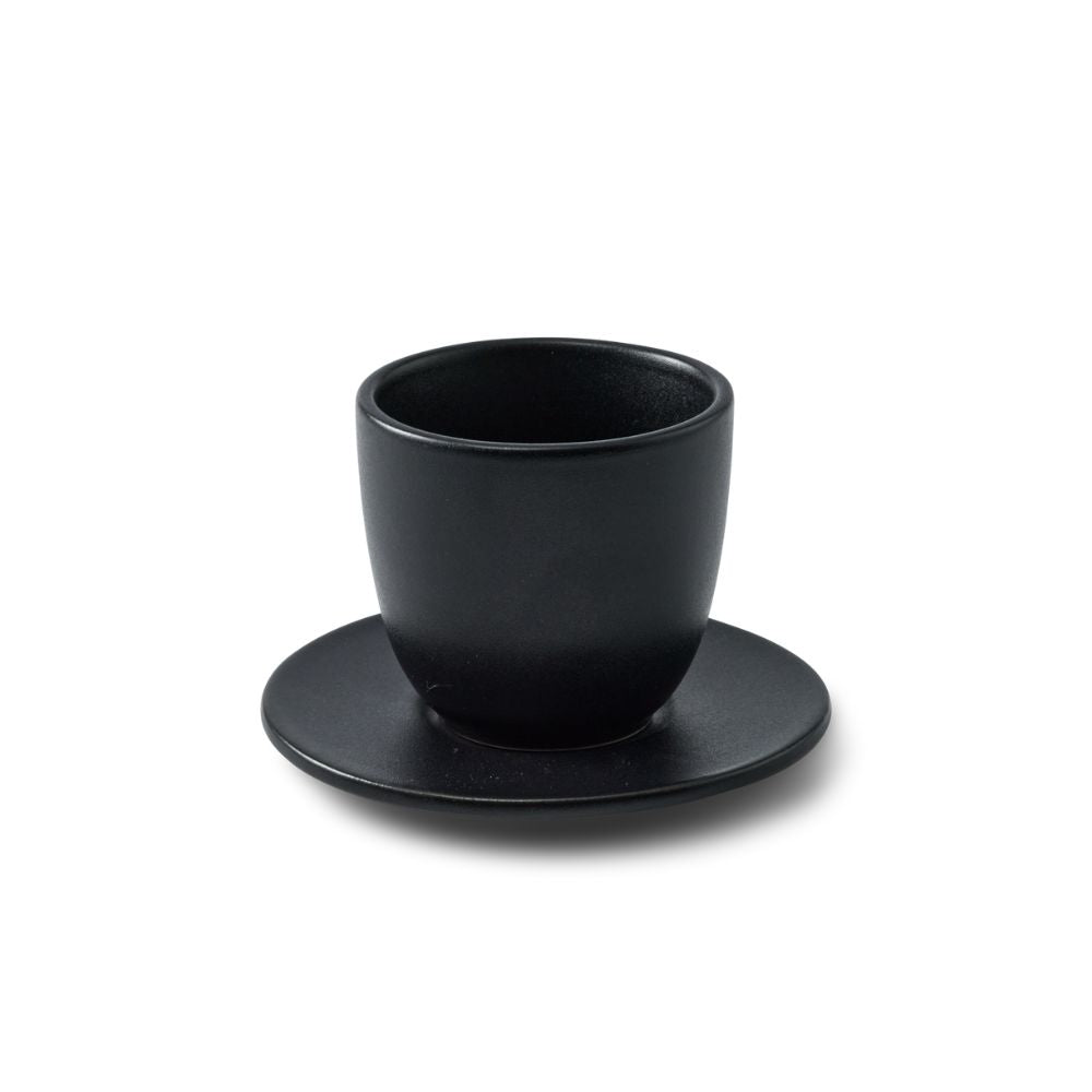 Salt & Pepper Riley Espresso Cups & Saucers 160mL - Set of 4