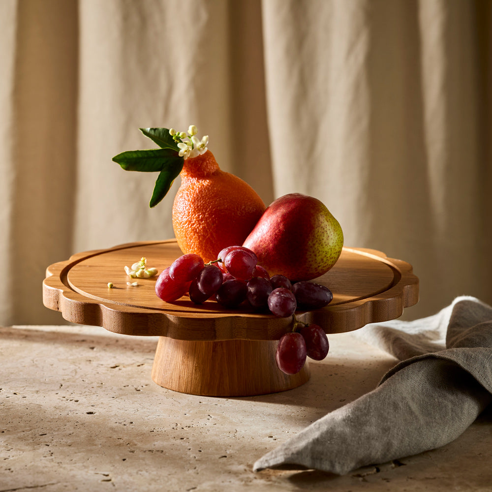 Alex Liddy Harley V Bamboo Cake Stand