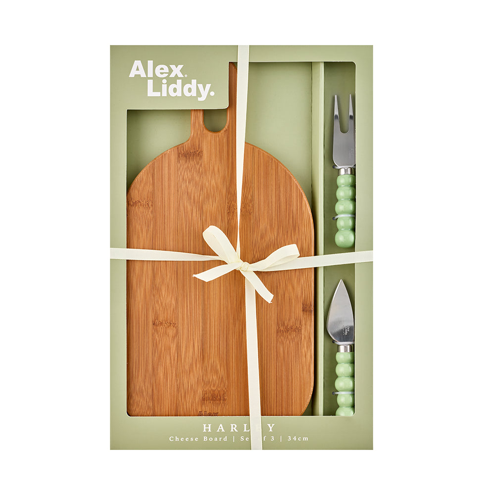 Alex Liddy Harley 3 Piece Cheese Board Set