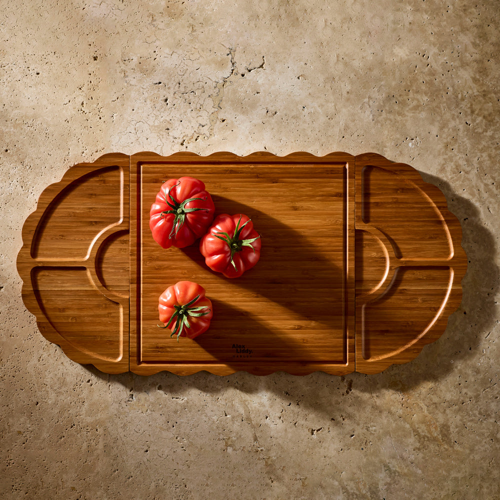 Alex Liddy Harley V Bamboo Serving Board