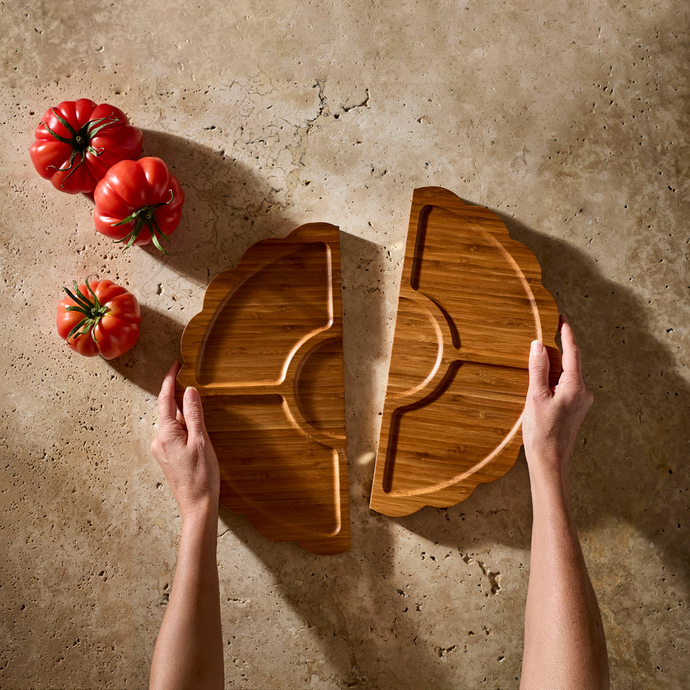 Alex Liddy Harley V Bamboo Serving Board