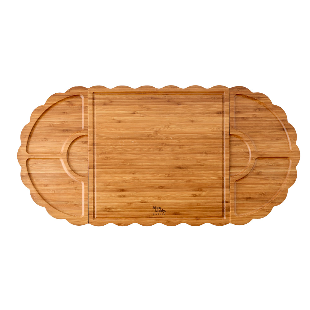 Alex Liddy Harley V Bamboo Serving Board