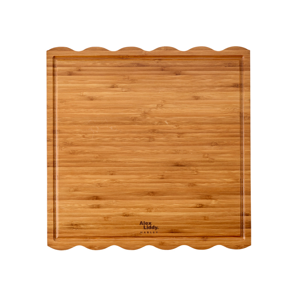 Alex Liddy Harley V Bamboo Serving Board