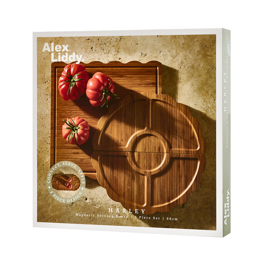 Alex Liddy Harley V Bamboo Serving Board