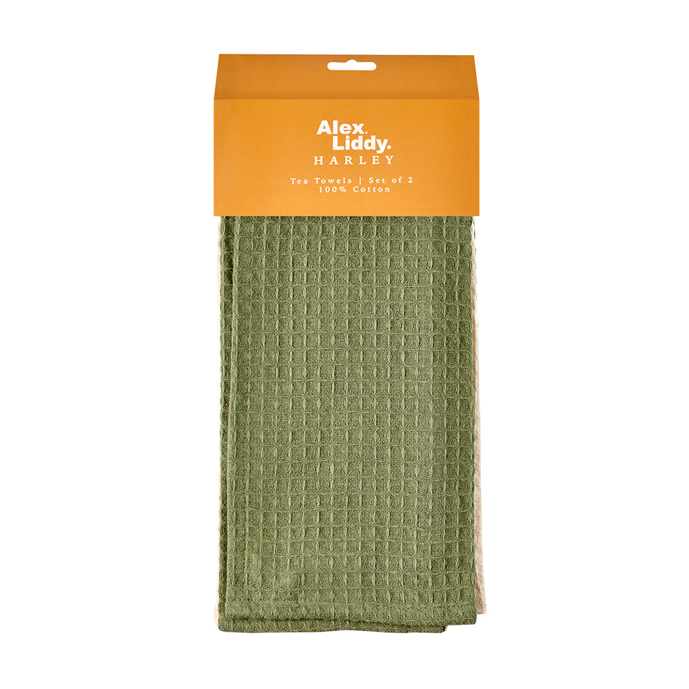 Alex Liddy Harley Set Of 2 Tea Towels