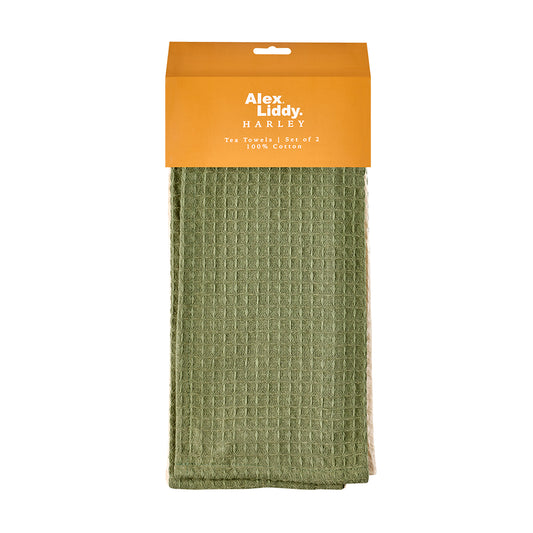 Alex Liddy Harley Set Of 2 Tea Towels
