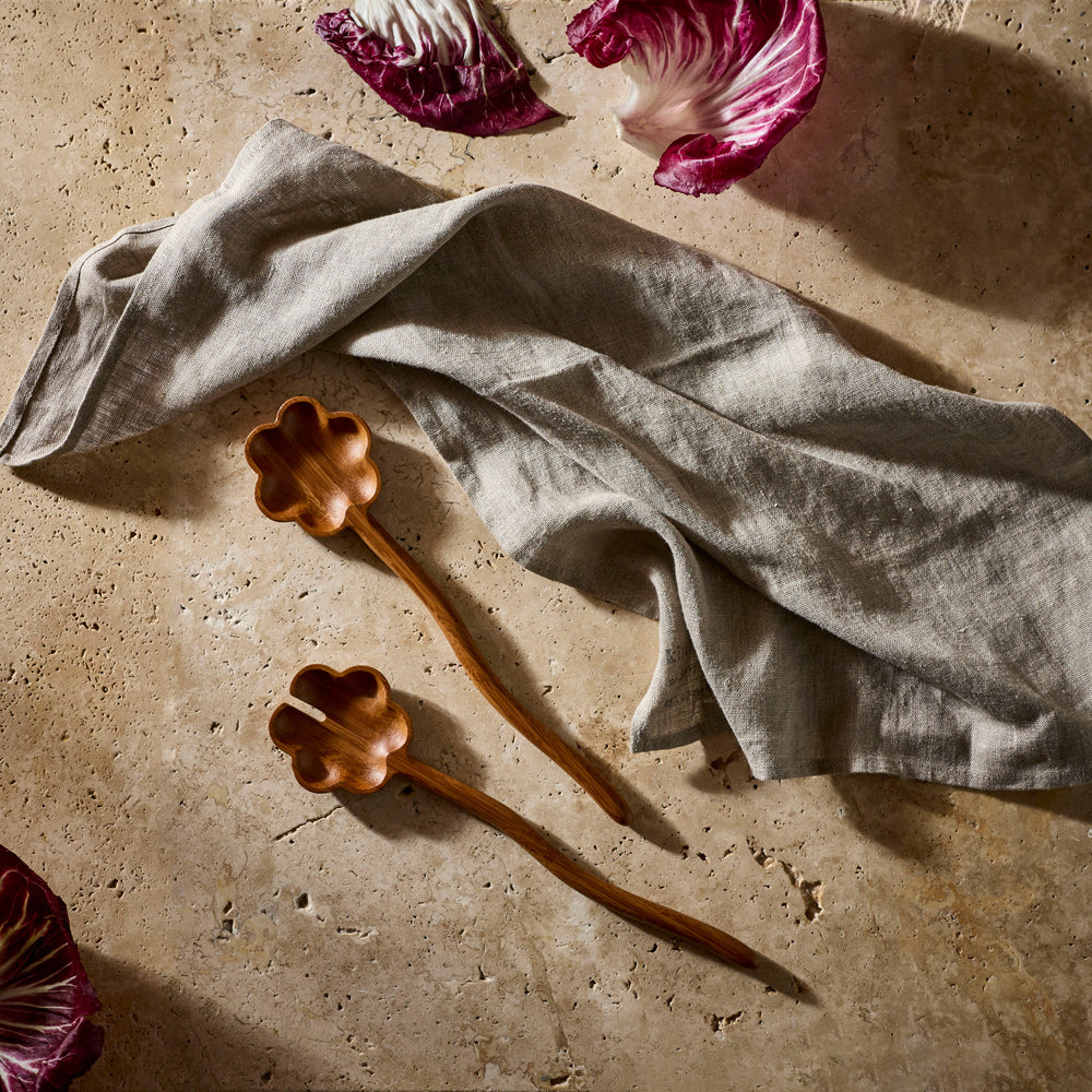 Alex Liddy Harley V Bamboo Salad Servers