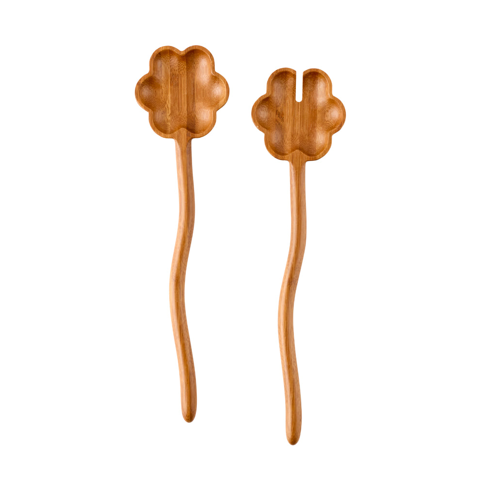 Alex Liddy Harley V Bamboo Salad Servers