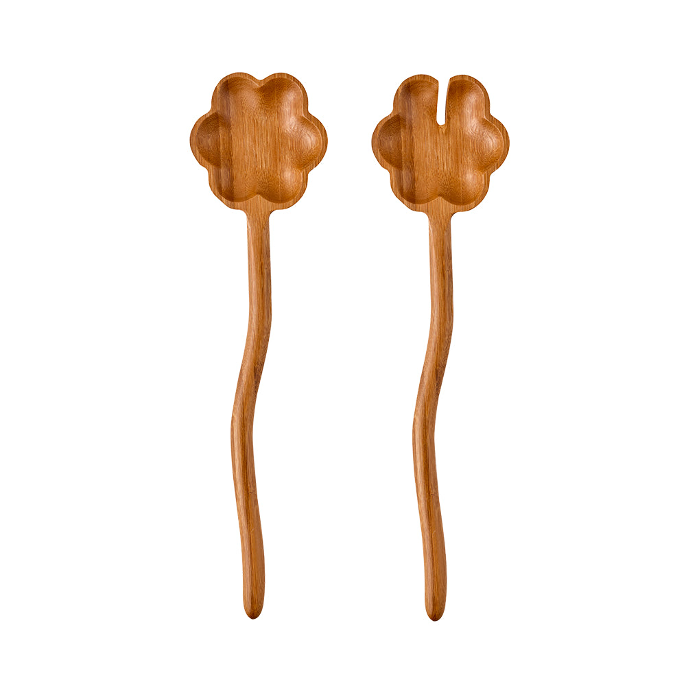 Alex Liddy Harley V Bamboo Salad Servers