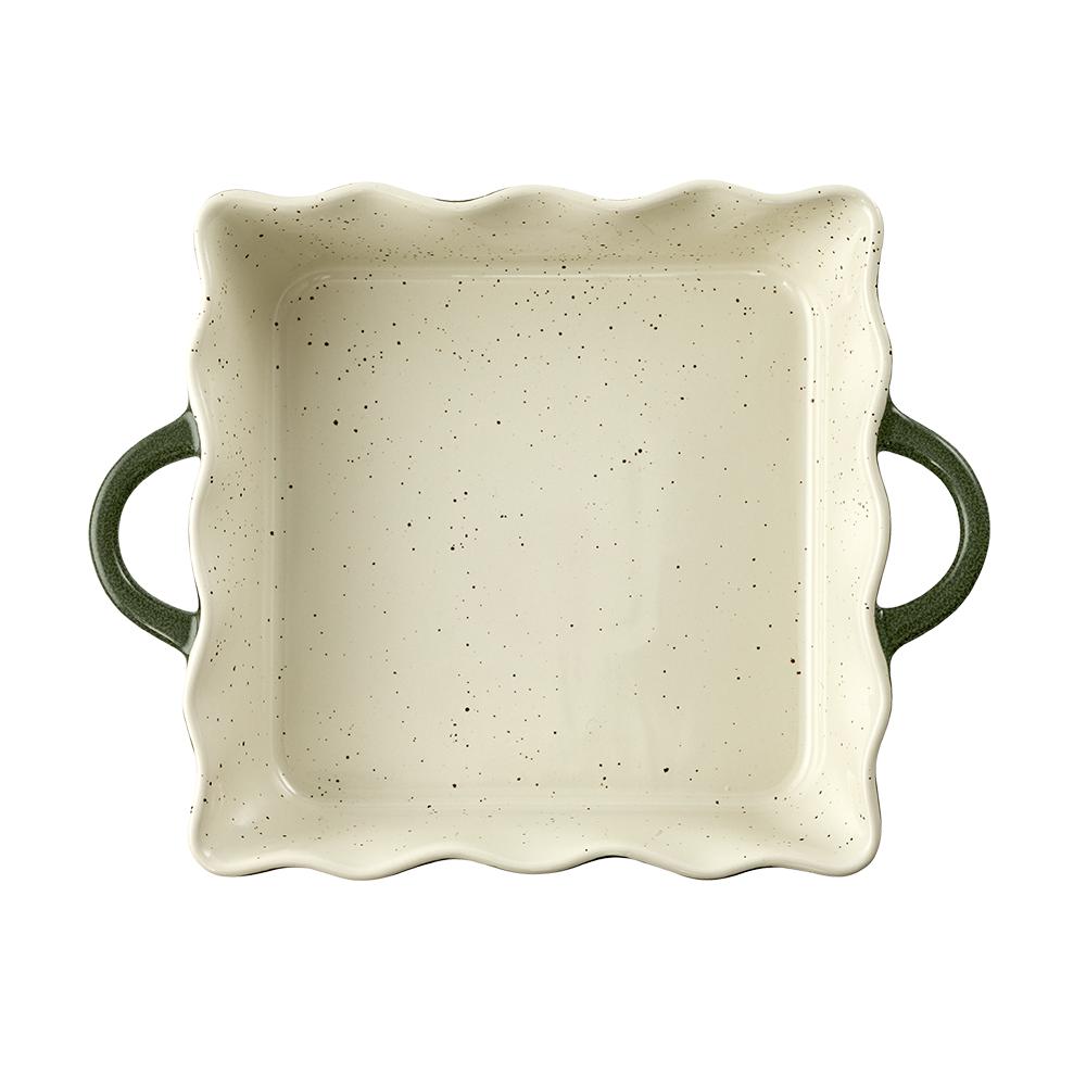Alex Liddy Rustica Square Baker 2L Emerald