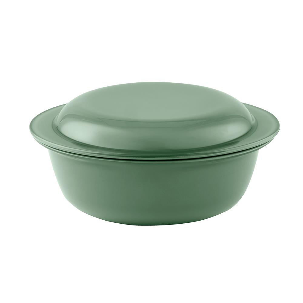 OvenBake Pure Round Casserole Dish 3L Olive