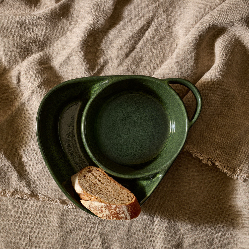 Alex Liddy Rustica Soup Bowl Emerald