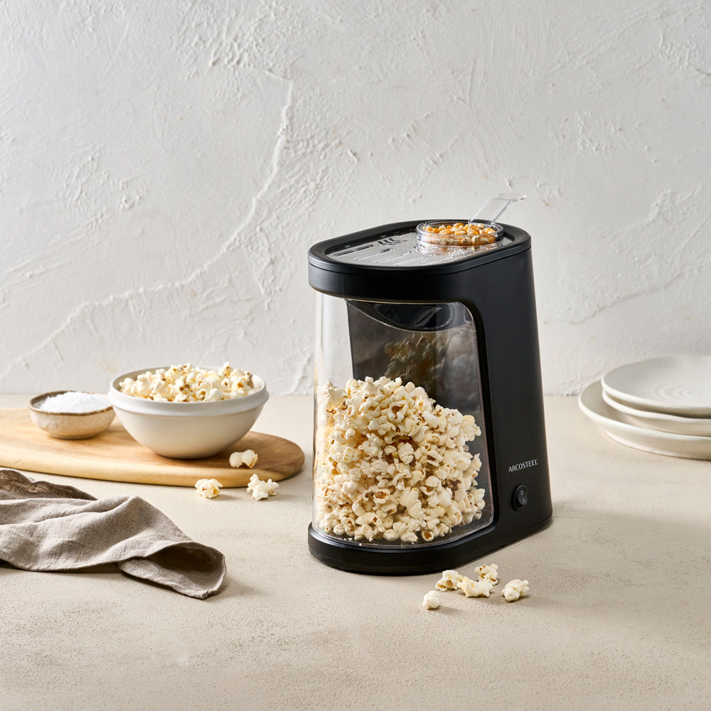 Arcosteel Popcorn Maker Black