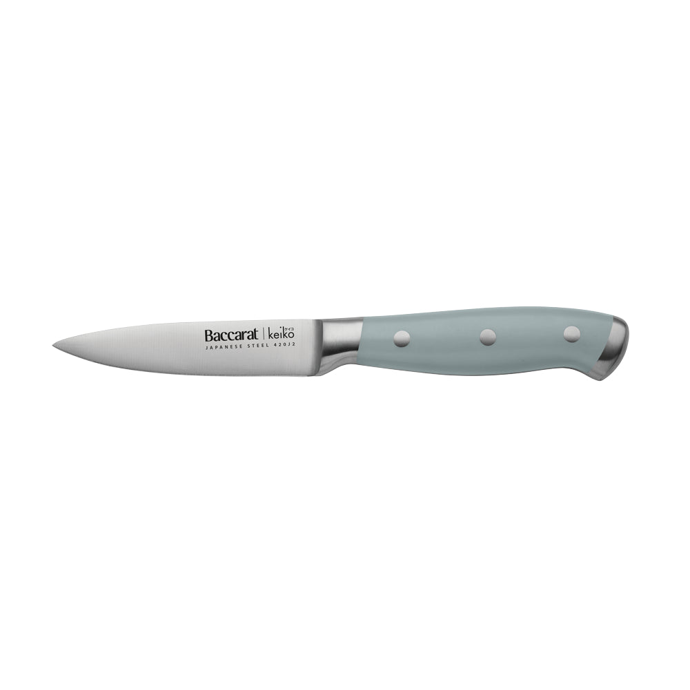 Baccarat Keiko Miro 7 Piece Knife Block Mist