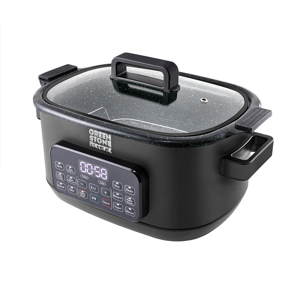 Baccarat GREEN STONE Slow Cooker 6L