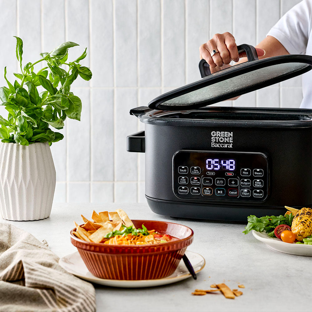 Baccarat GREEN STONE Slow Cooker 6L