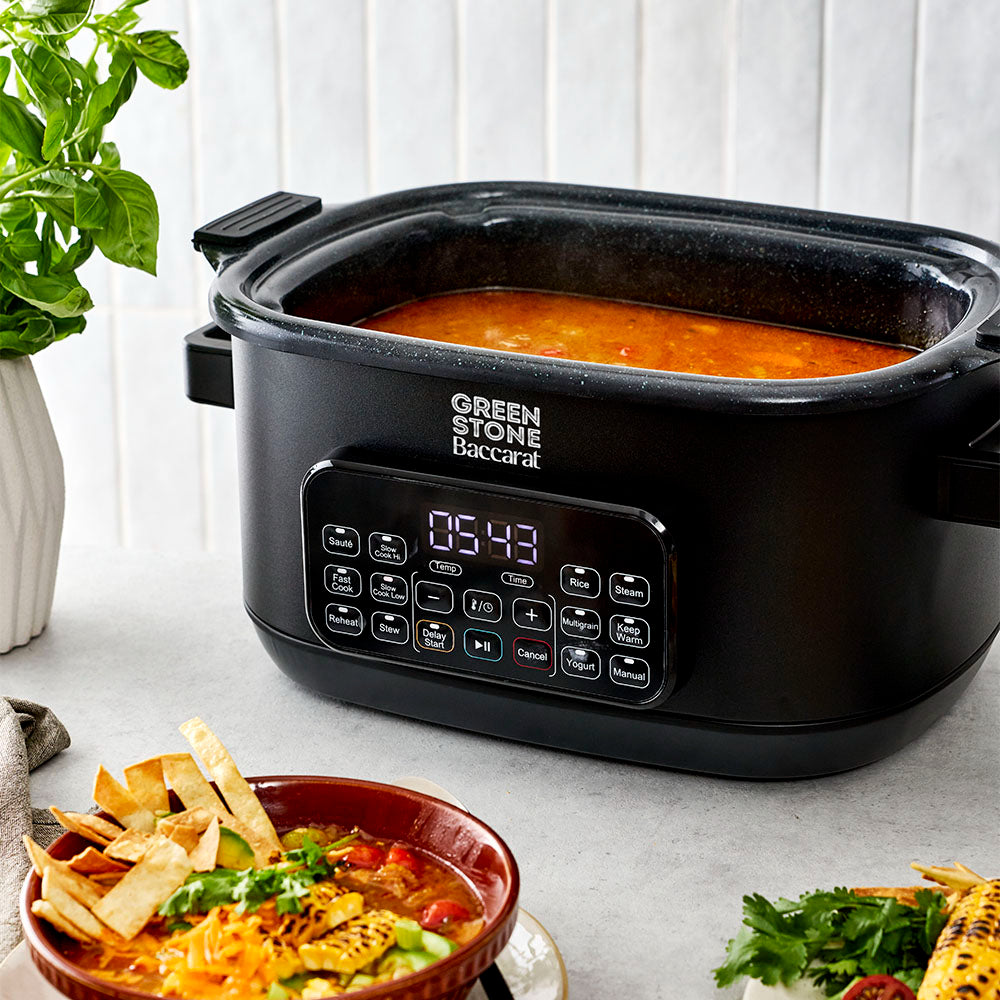 Baccarat GREEN STONE Slow Cooker 6L