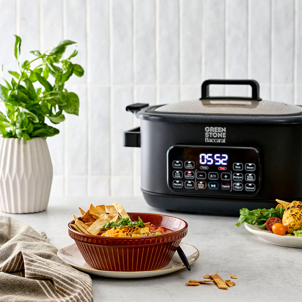 Baccarat GREEN STONE Slow Cooker 6L