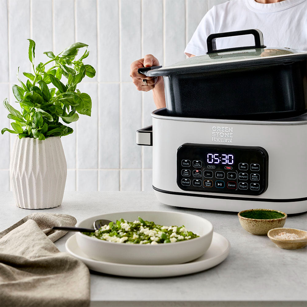 Baccarat GREEN STONE Slow Cooker 6L