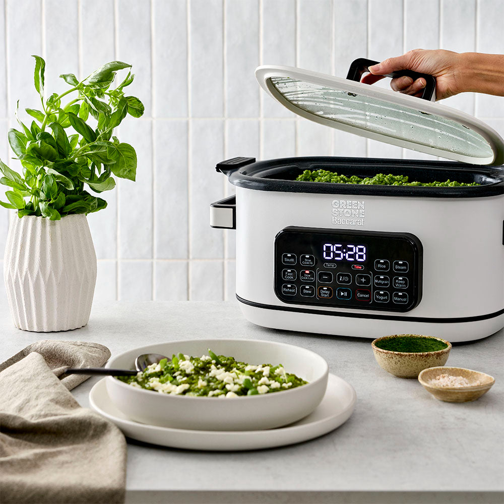 Baccarat GREEN STONE Slow Cooker 6L