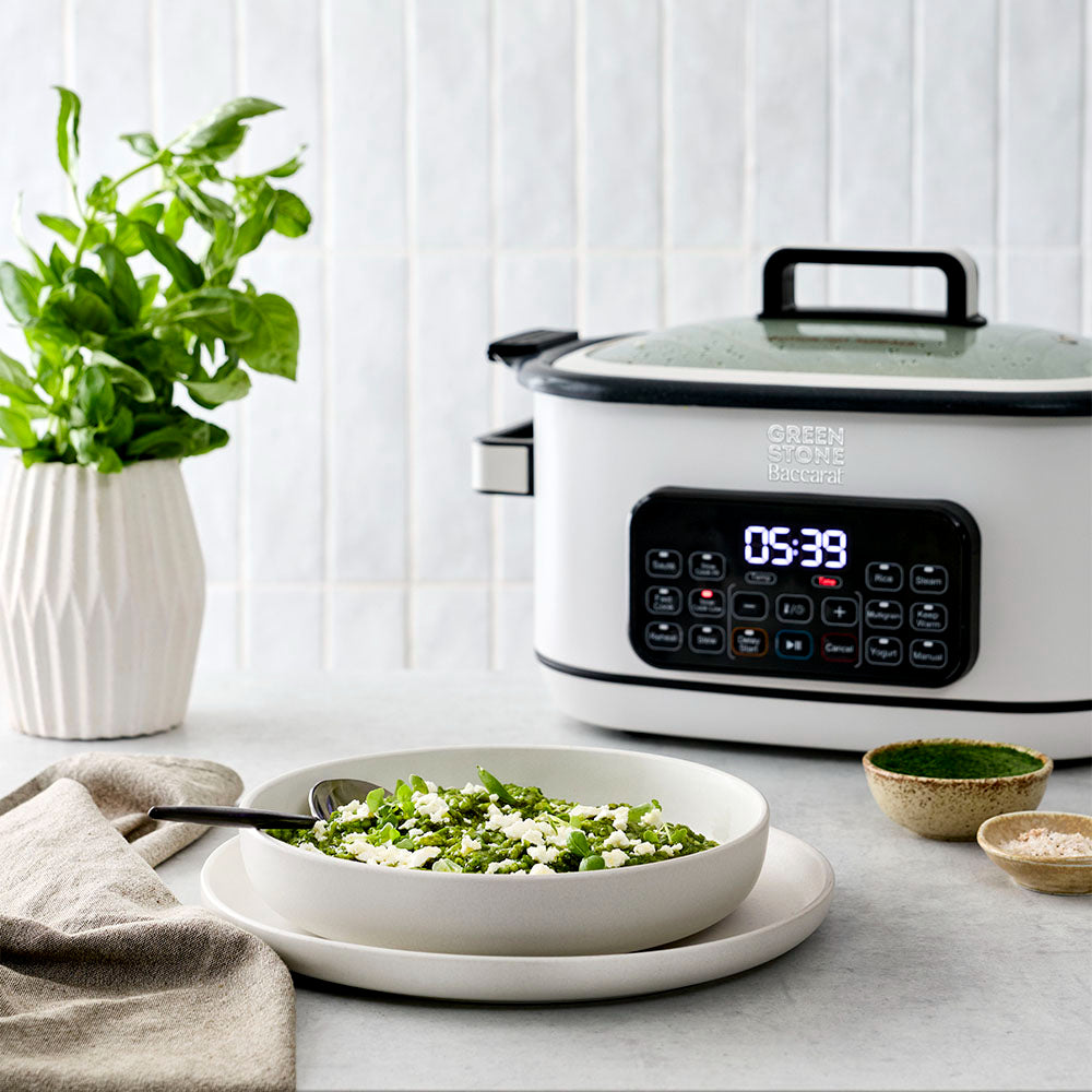 Baccarat GREEN STONE Slow Cooker 6L