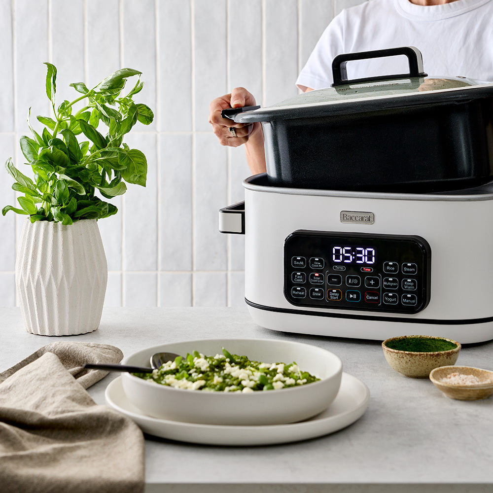Baccarat GREEN STONE Slow Cooker 6L