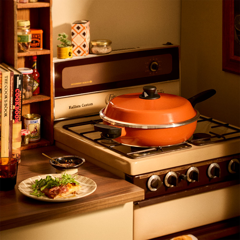 Bessemer Multi Frypan 32cm Burnt Orange