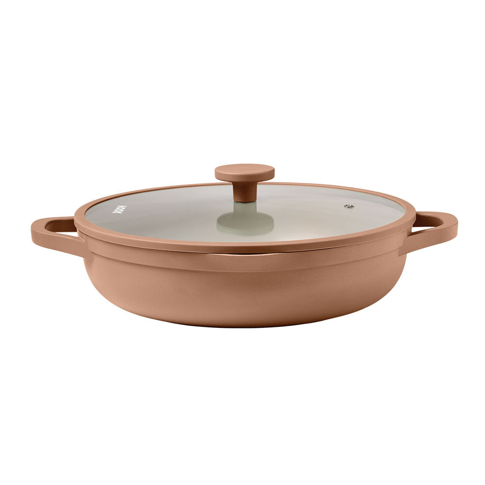NOOK by Baccarat 6 Piece Cookware Set Terracotta
