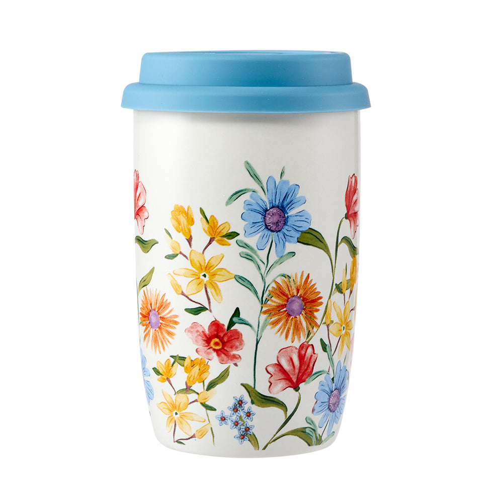 Alex Liddy Country Bloom Travel Mug 350ml