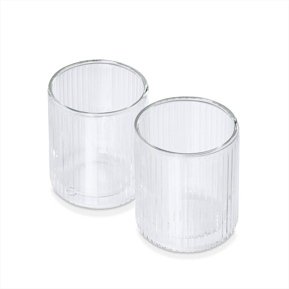 Salt & Pepper Brew Double Wall Latte Glasses 230ml Set of 2