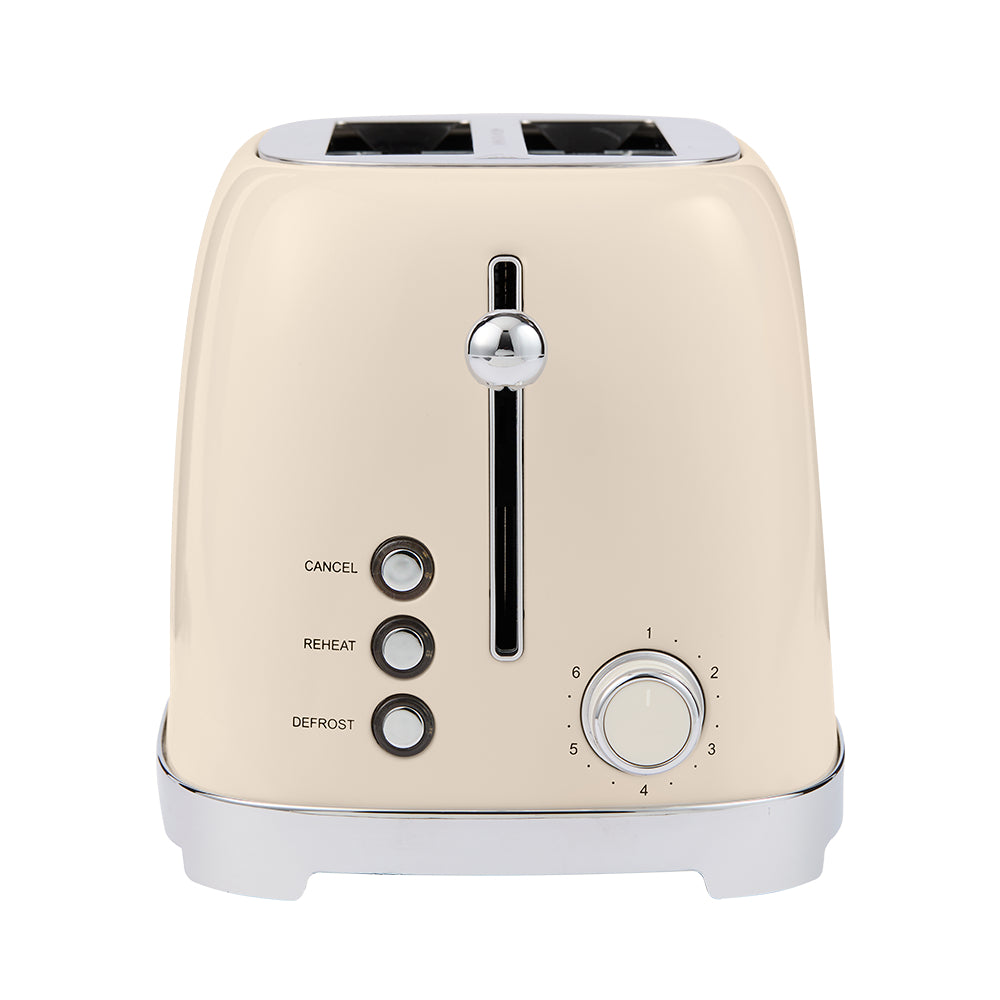 NOOK by Baccarat 2 Slice Toaster Cream