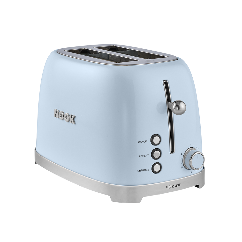 NOOK by Baccarat 2 Slice Toaster Sky