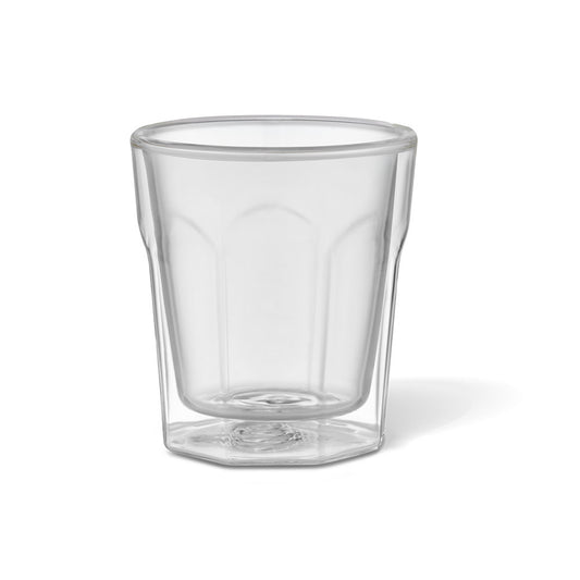 Baccarat Barista Facet Double Wall Espresso Glass 88ml Set of 2