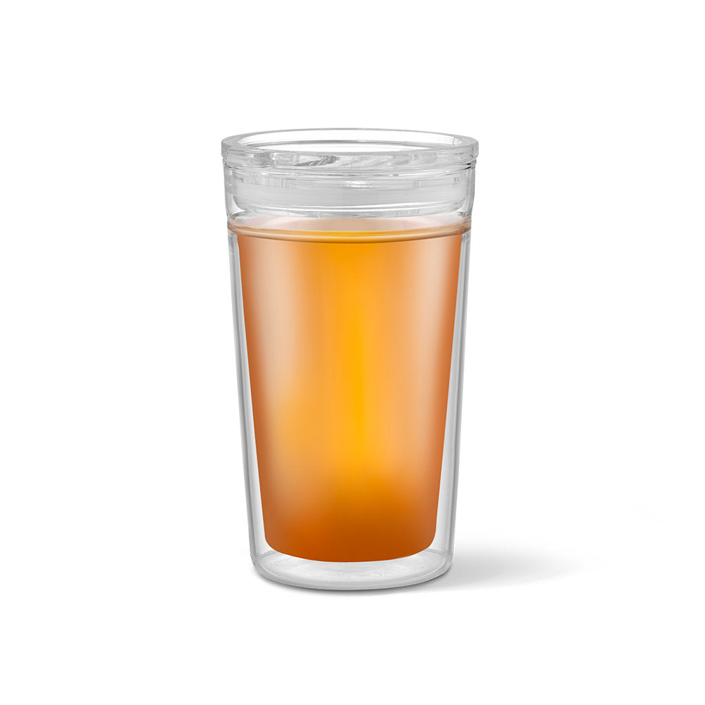 Baccarat Barista Double Walled Glass Travel Coffee Cup 380ml