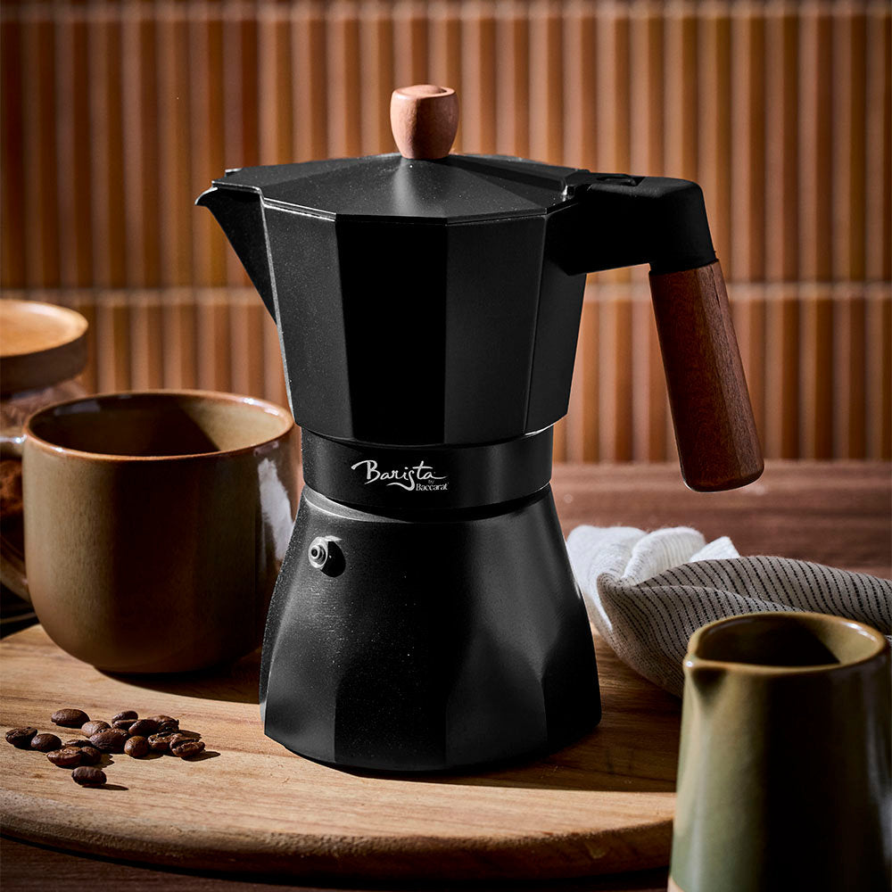 Baccarat Barista Italico Induction 6 Cup Espresso Maker