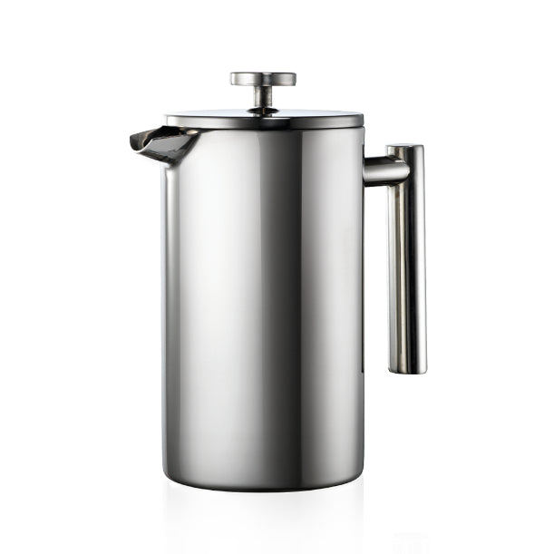 Baccarat Barista Palermo 8 Cup Coffee Press Stainless Steel