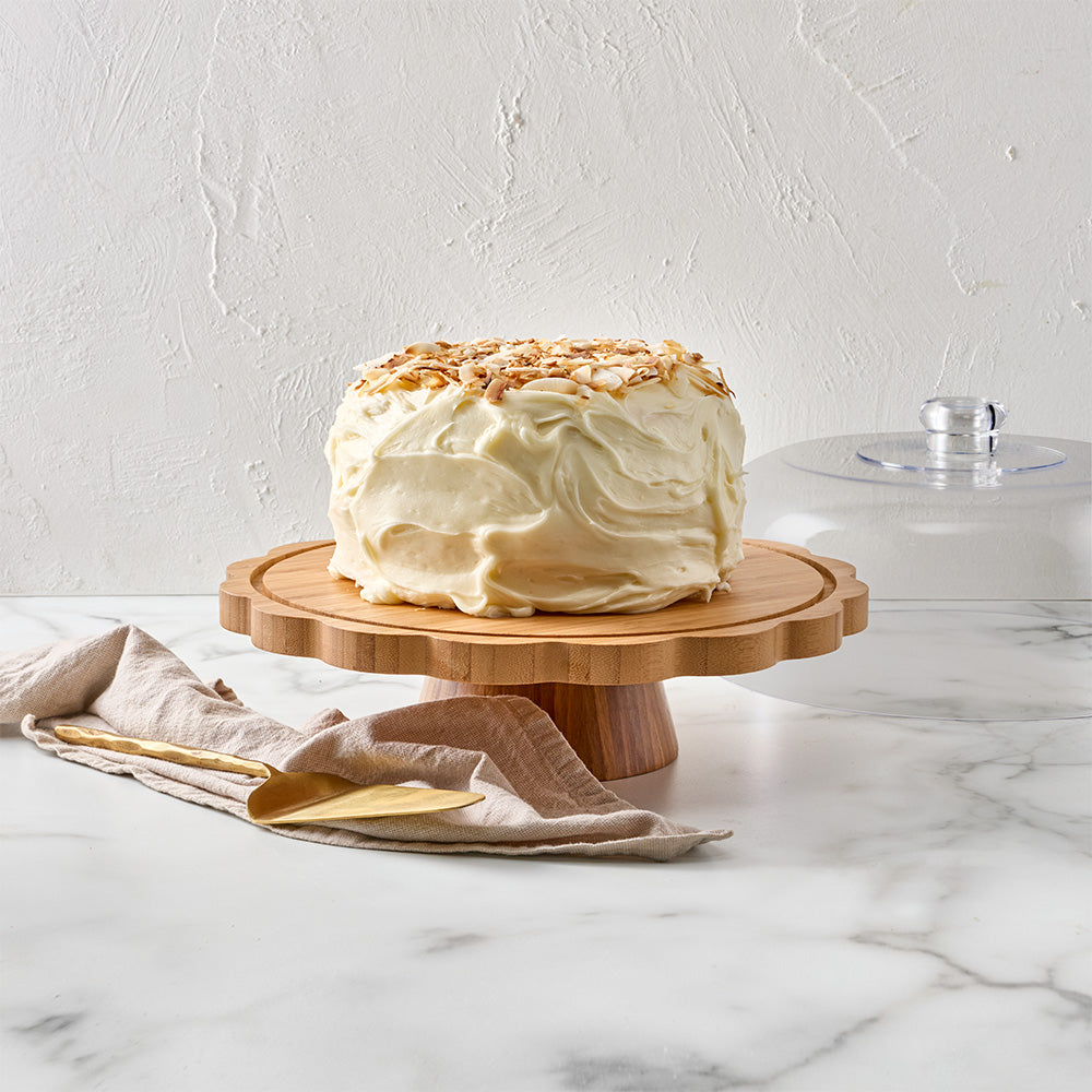 Alex Liddy Slate & Co Bamboo Cake Stand 30cm