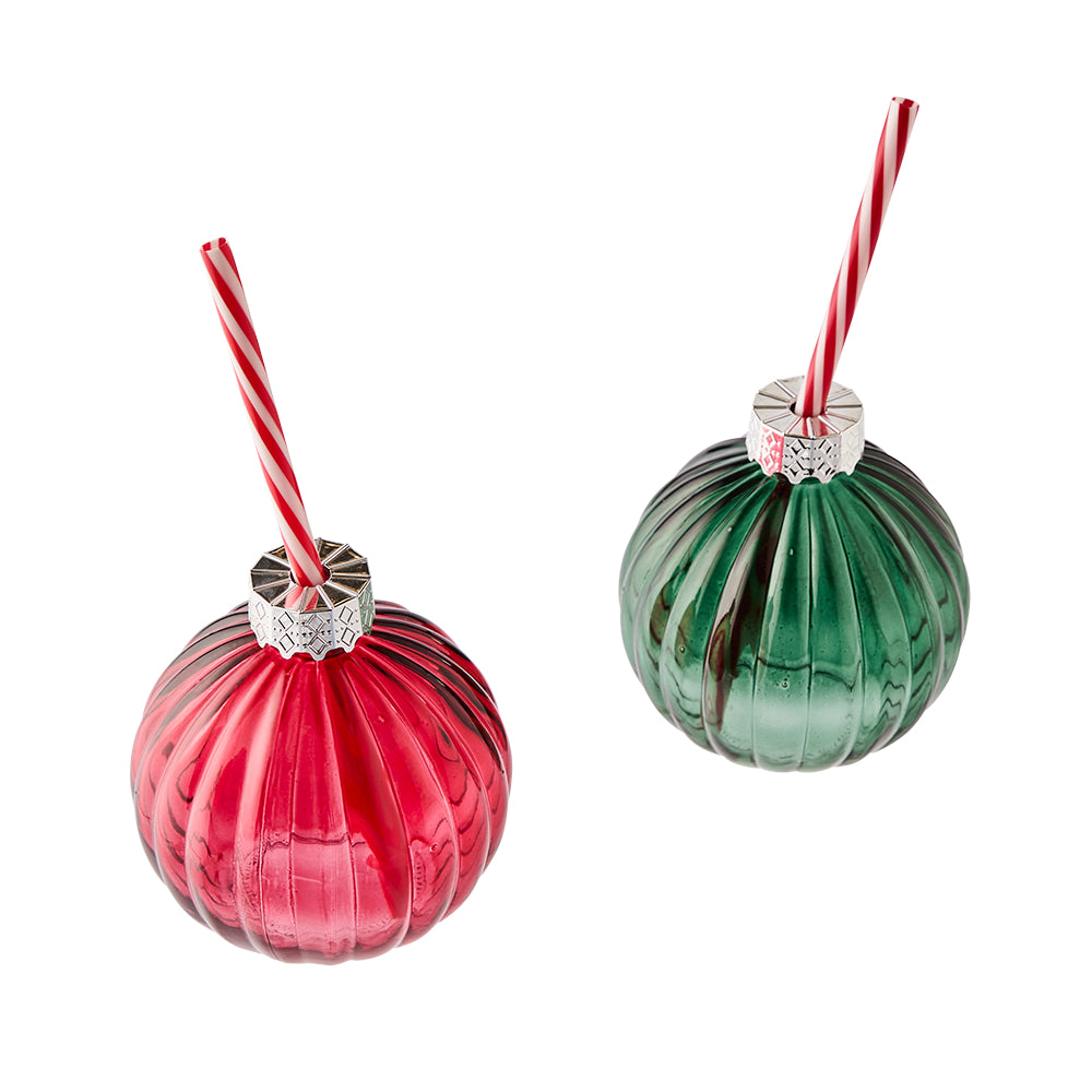 Ambrosia Santas Workshop Bauble Glass - Surprise Stocking Filler