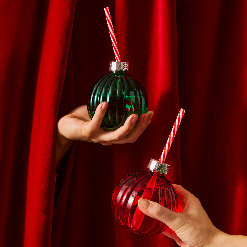 Ambrosia Santas Workshop Bauble Glass - Surprise Stocking Filler