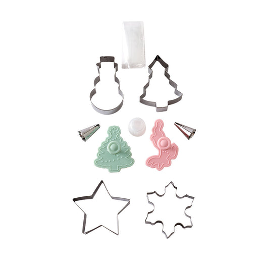Soffritto Professional Bakeware 11 Piece Christmas Cookie Baking Set