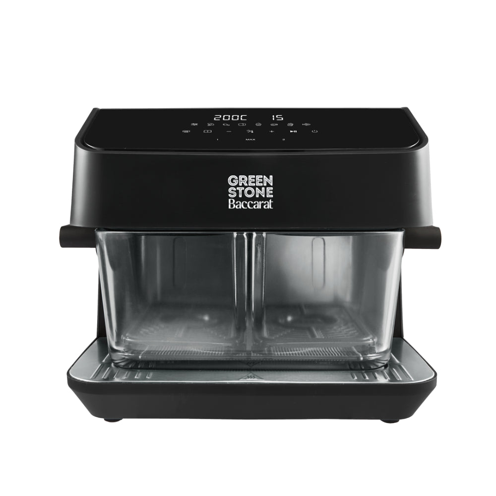 Baccarat GREEN STONE Air Fryer Glass 8L Black