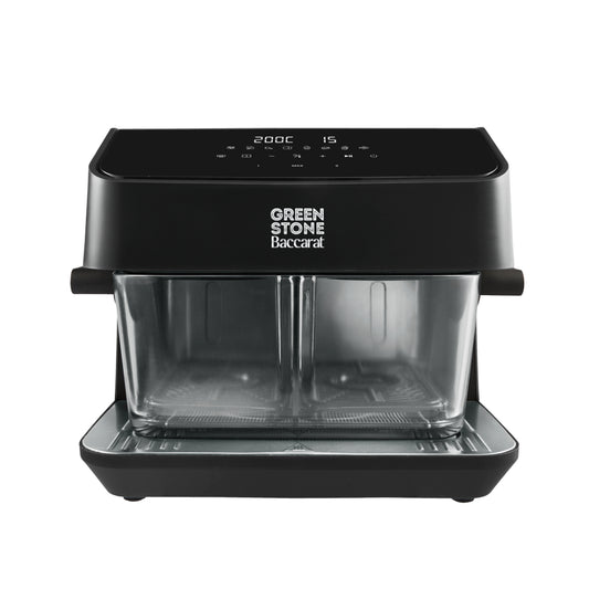 Baccarat GREEN STONE Air Fryer Glass 8L Black