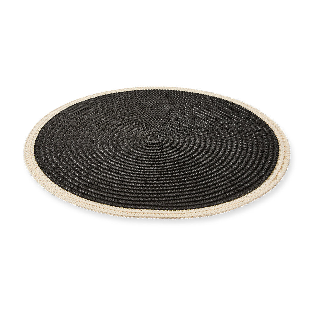 Salt & Pepper Set Of 2 Taylor Round Placemat 38cm